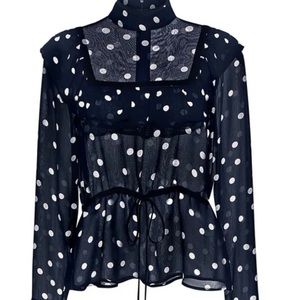 Ganni Marceau Georgette Blouse